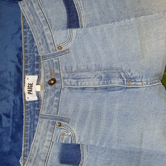 PAIGE Contrast Rosslyn Jeans - Picture 10 of 16